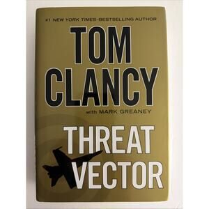Threat Vector Tom Clancy Mark Greaney 2012 Hardcover Book New Gift